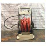 AMES ROLLING GARDEN HOSE REEL & GARDEN HOSE