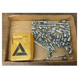 ASSORTED 1/4" SOCKETS & RATCHETS