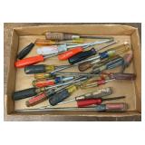 ASSORTED SCREW DRIVERS