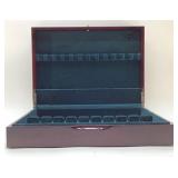 Silverware Case velvet lined 10x14