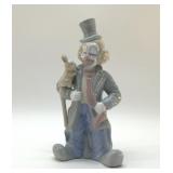 PAUL SEBASTION HOBO CLOWN PORCELAIN FIGURINE