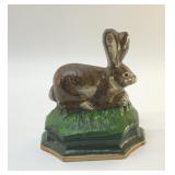 CAST IRON RABBIT DOORSTOP 5ï¿½ï¿½