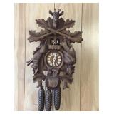 Antique German cuckoo clock black forest