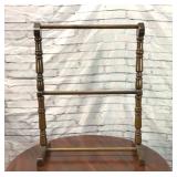 35 x 27" wood quilt rack