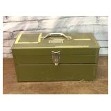 Vintage ideal science kit toolbox with tools