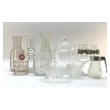 ASSORTED GLASSWARE