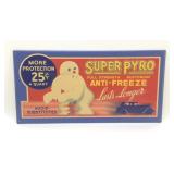 23x12'  super Pyro antifreeze metal sign