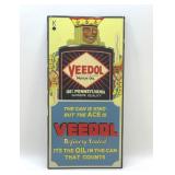 Veedol Motor Oil Metal Sign