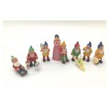 1940S SNOW WHITE 7 DWARFS CAKE TOPPERS