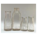 VTG MILK BOTTLES