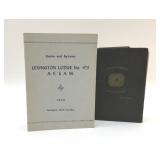Masonic Lodge manuals