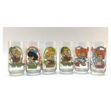 1986 HANNA-BARBERA FLINTSTONES GLASSES