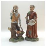 BISQUE FIGURINE COUPLE