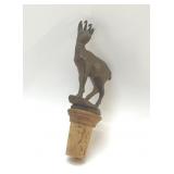 BLACK FOREST CHAMOIS GOAT WINE STOPPER