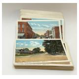 VTG MEBANE POSTCARDS STREET VIEWS