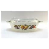 JHJ PYREX CASSEROLE "KENT ORCHARD"