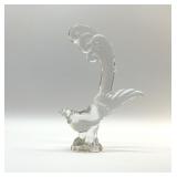 HEISEY Asiatic pheasant glass figurine