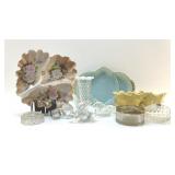 Vintage glassware assortment