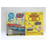 1969, 1970 NASCAR programs, Darlington, Charlotte