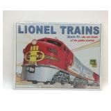 LIONEL TRAINS METAL SIGN