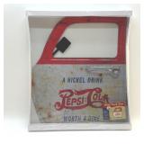 PEPSI COLA METAL TRUCK DOOR SIGN