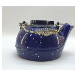ENAMELWARE CAST IRON TEA KETTLE
