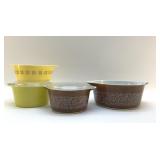 PYREX CASSEROLES 1970