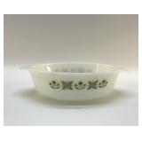 PYREX 1968 MEADOW GREEN CASSEROLE 11