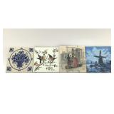 OLD CERAMIC TILES, DELFT