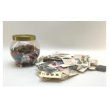 Vintage button assortment