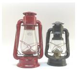 PAIR OF DIETZ LANTERNS
