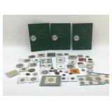 BIG Lot of Coins,Tokens,Medals