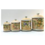 JAY IMPORTS, FRUIT CANISTERS SET