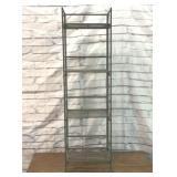 45" Collapsible metal shelf