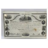 1892 city of Philadelphia loan bond certificate