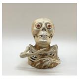 CAST IRON SKELETON COIN BANK