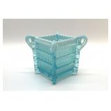 1900 BLUE PEARLINE RICHELIEU VASE