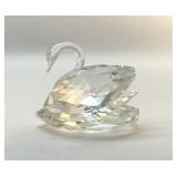 SWAROVSKI CRYSTAL SWAN 2.5"