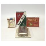 4 VTG ASSORTED TOBACCO ADVERTISING PACKS