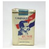 RARE 1988 President Bush Advertising Cigarettes