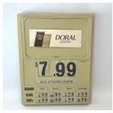 20x16" cigarette plastic price sign