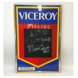 31 x 21" Viceroy cigarette advertising sign