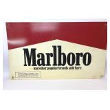1988 Marlboro plastic advertising sign