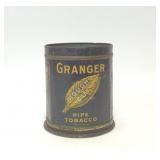 VTG GRANGER PIPE TOBACCO ADVERTISING TIN