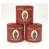 3 Plastic Prince Albert Tobacco Advertising Tins
