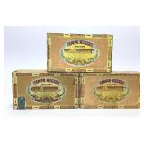 3 VTG Tampa Nugget Cigar Advertising Boxes