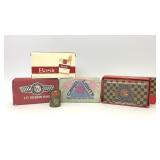 4 PACKS OF 50 CIGARETTE ADVERTISING MATCHBOOKS