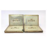 4 VTG Flat Chesterfield Cigarette Advertising Tins