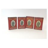 4 Prince Albert crimp cut tobacco advertising tins