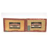 2 VTG Bayuk Phillies Cigar Boxes